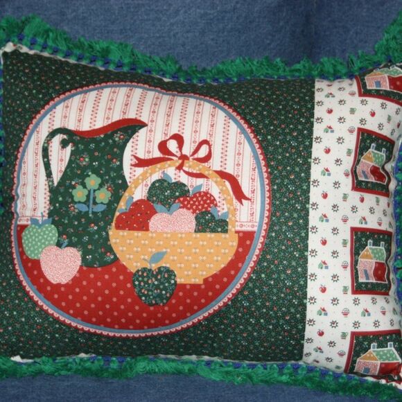 Cozy Country Chic PAIR 18 x 14 Accent Throw Pillows NEW - Picture 5 of 10